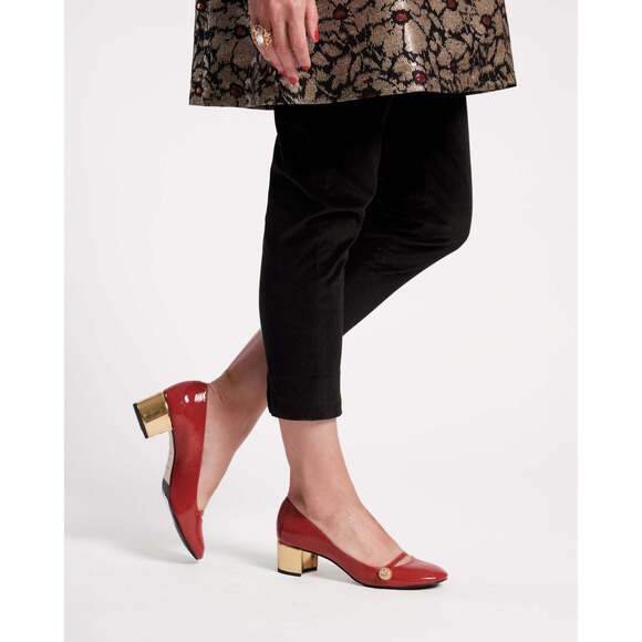 Gaga Pump Crinkled Leather - Picture 2 of 6